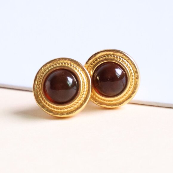 Julie Vos Jewelry - Julie Vos Madison Collection. Gold Acetate Stud Earrings